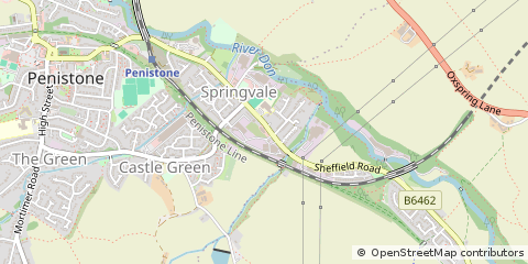 Map of Sheffield