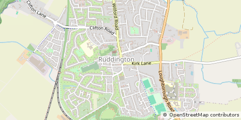 Map of Nottingham