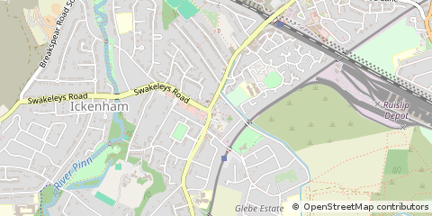 Map of Ickenham