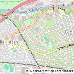 Map of Stockport, Cheshire