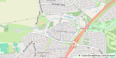 Map of Newcastle Upon Tyne