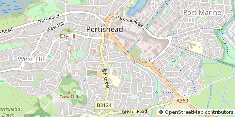 Map of Bristol, Avon