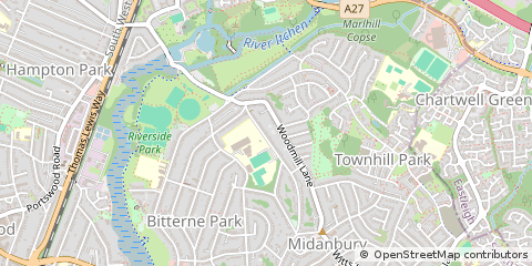 Map of Southampton
