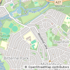 Map of Southampton