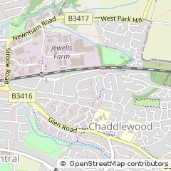 Map of Plymouth, Devon