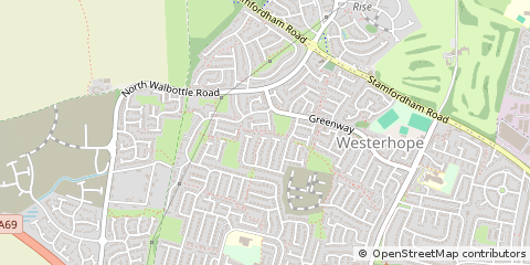 Map of Newcastle Upon Tyne