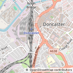 Map of South Yorkshire