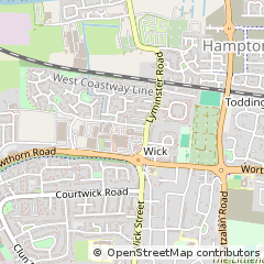 Map of Littlehampton, West Sussex