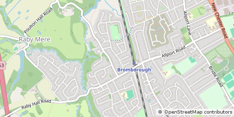Map of Wirral