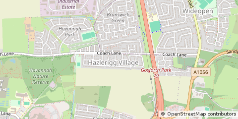 Map of Newcastle Upon Tyne