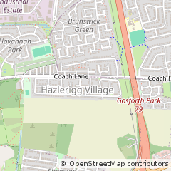 Map of Newcastle Upon Tyne