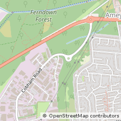 Map of Wimborne, Dorset