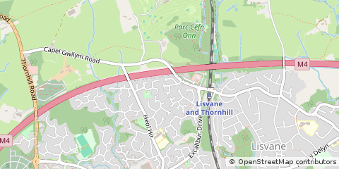 Map of Cardiff