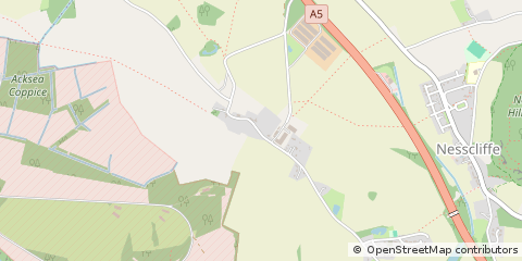 Map of Shrewsbury, Shropshire