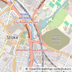 Map of Stoke-on-Trent