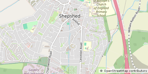Map of Loughborough