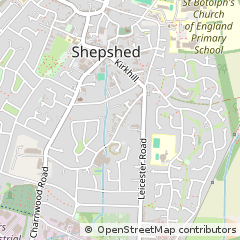 Map of Loughborough