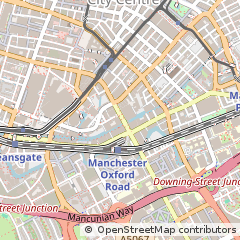 Map of Manchester