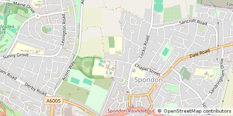 Map of Derby