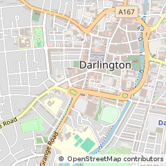 Map of Darlington