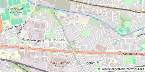 Map of Manchester