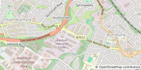Map of Glasgow