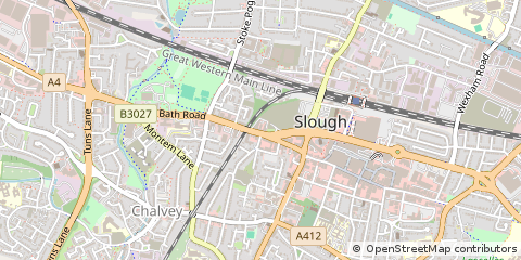 Map of Slough