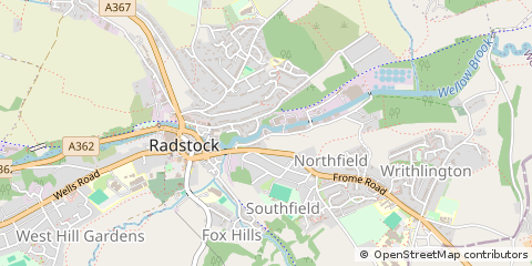 Map of Radstock
