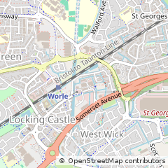 Map of Weston Super Mare