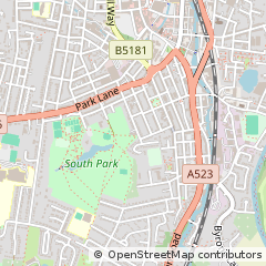 Map of Macclesfield, Cheshire