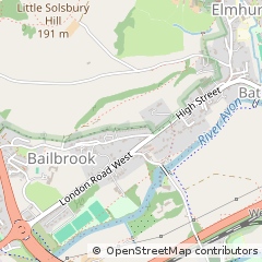 Map of Bath