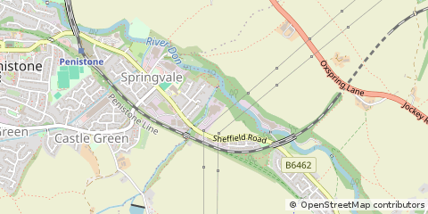 Map of Sheffield