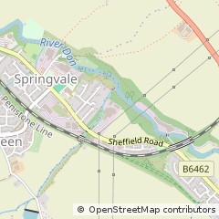 Map of Sheffield