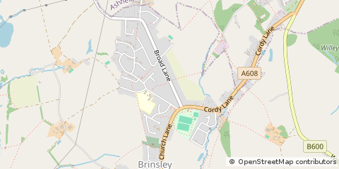 Map of Nottingham