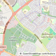 Map of Leicester