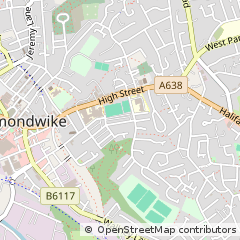 Map of Heckmondwike