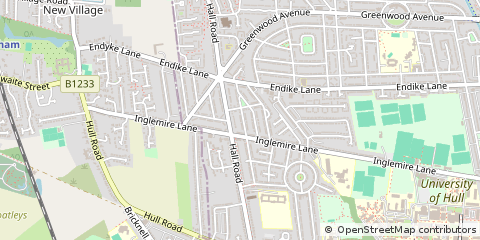 Map of Hull