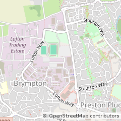 Map of Yeovil, Somerset