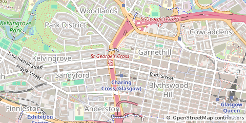 Map of Glasgow