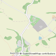 Map of Southam, Warwickshire