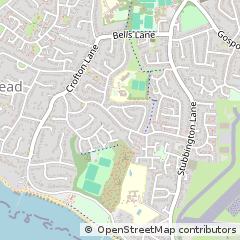 Map of Fareham