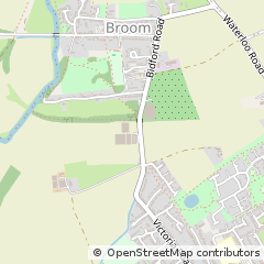 Map of Alcester, Warwickshire