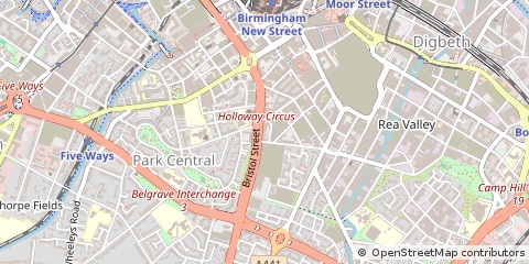 Map of Birmingham
