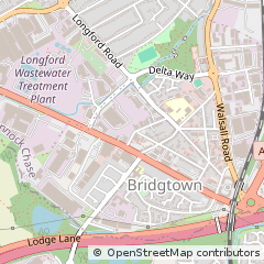 Map of Staffordshire