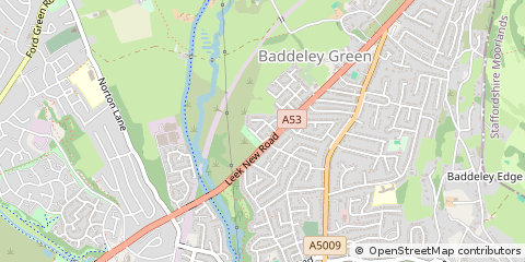 Map of Stoke-on-Trent