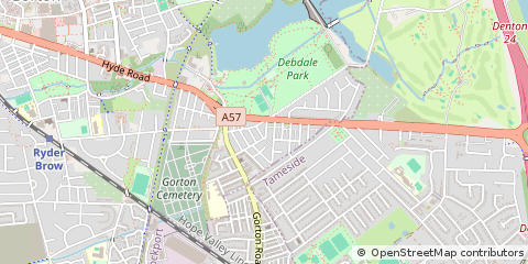 Map of Manchester