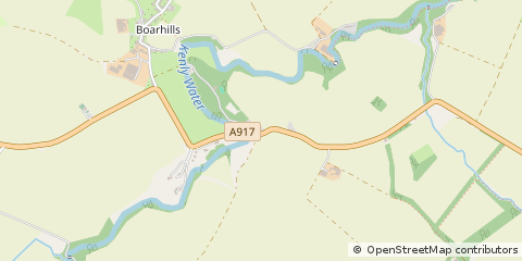 Map of ST. Andrews, Fife