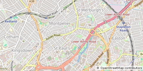 Map of Bristol