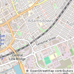 Map of Cardiff