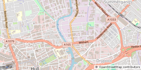 Map of Hull